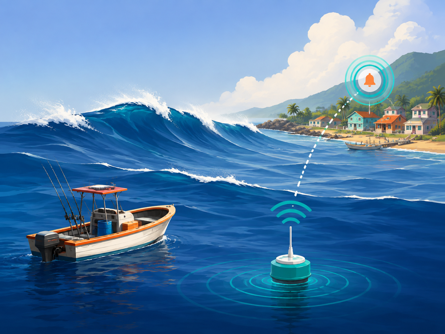 Swell alert project illustration